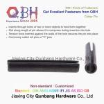 QBH Slotted Spring Pins Carbon Steel ZP/YZP/PLAIN/BLACK/HDG Dacromet Geomet
