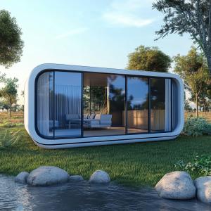 China 2025 New Fashion Smart House Prefab Apple Cabin Luxury Glamping Tent for Living factory