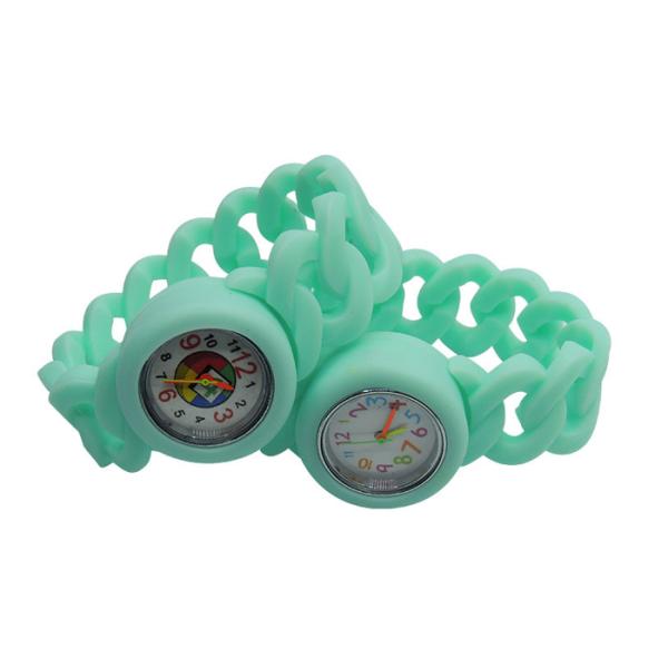 Silicone Braided Bracelet Children's Electronic Silicone Watch LED Touch Cartoon Watch Promotion Custom Gift Cartoon