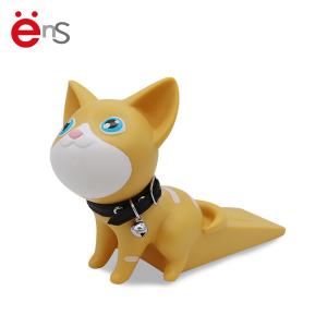 China ODM Decorative PVC Door Stopper cat shaped EN71 ASTM F963 Certificate factory