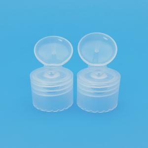 China Dome Cosmetic 24/410 Frosted Surface Plastic Flip Top Cap factory