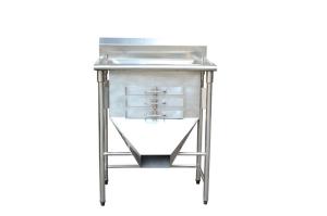 China Low Noise Metal Remover Wafer Cone Production Line with SS 304 Materials factory