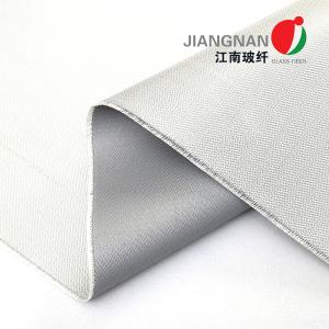 China 0.5mm Heat Resistant Fire Welding Blankets Roll PU Coated Fiberglass Fabric factory