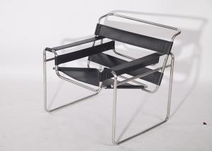 China PU Saddle Leather Lounge Chair factory