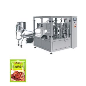 China Automatic Premade Bag Packing Machine Liquid Stand Up Pouch Packaging Machine factory