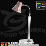 SUS304 Heat Lamp Food Warmer Hexahedral Heavy Duty Classic Design 250w
