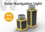 Flashing Pattern 6nm Solar Marine Channel Marker Lights Salt Dust Proof