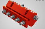 SPM QWS2500 Quntuplex Plunger Pump Fludi End Block , Packing And Valve Seat