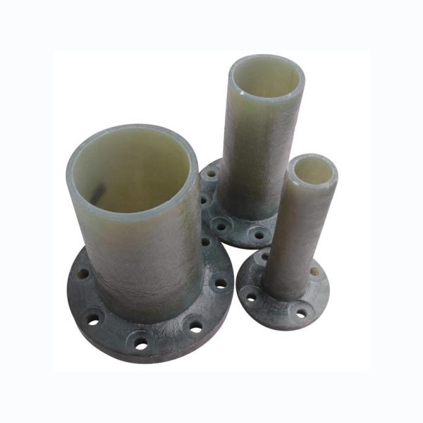China Molded Cutting FRP Pipe Fitting Green GRP Flexible Flange Coupling factory