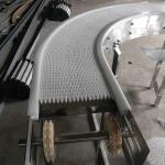 Anti-Skid Plastic Conveyor Belt with Compartments/Cleat for Mauritius Sugar