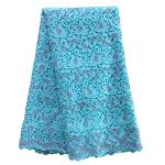 F50251 Latest design customizable embroidery chemical lace fabric/ african lace