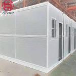 Zontop Modern Flat Pack Portable Living 40 Ft Flat Pack Shipping Container Two