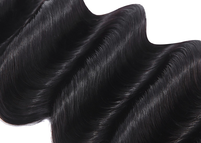 Soft And Silky Double Drawn Human Hair Single Donor 130% Density