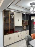 Modern Luxury Wine Cabinet Dining Side Cabinet Hotel Restaurant Cabinet