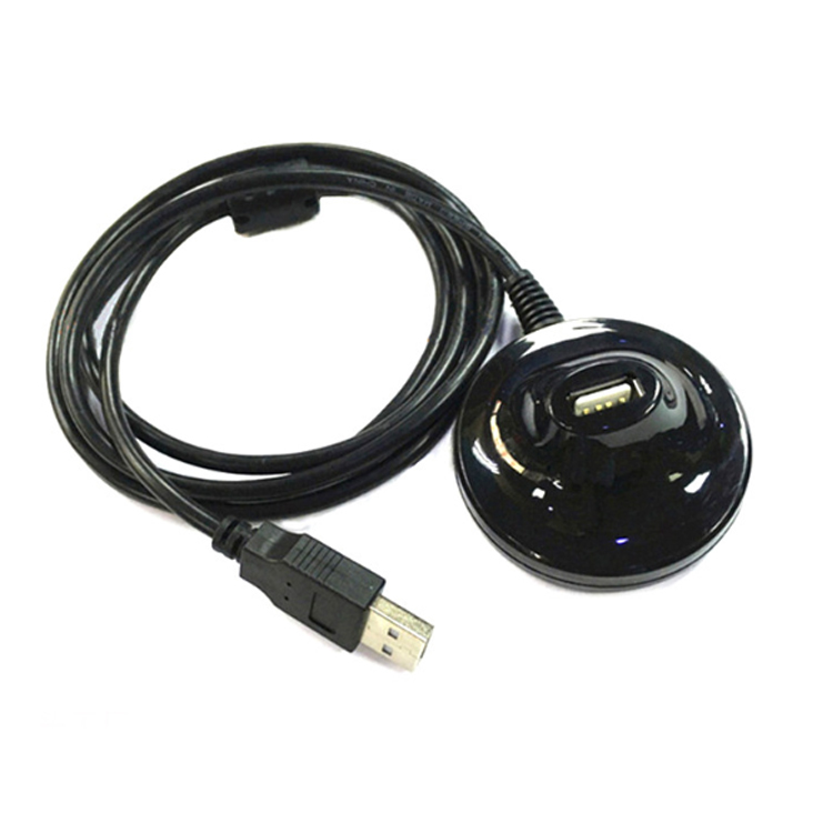 Desktop Male to Female Dock Station Data Charging USB 2.0 3.0 Extension Cable with Base