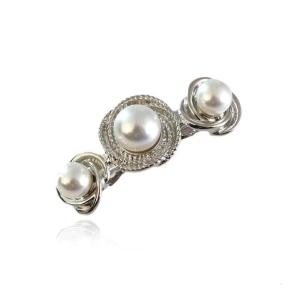 China Fashionable Pearl Metal Hair Clip for Women Customize Colors and Designs factory