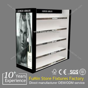 China 2013 hot sale acrylic cosmetic display showcase factory