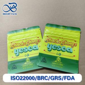 Child Resistant Bags FDA-Compliant Plastic Composite Packaging Custom Zipper