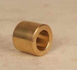 China Oil Impregnated Oilless Bearing Self Lubricating Type Sintered Bronze Material factory