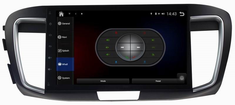 Ouchuangbo android 4.4 for Honda Accord 9 (2.0 Low) car DVD Audio Stereo 3G Wifi BT