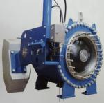 DN300 - 2600 mm Hydraulic counter weight Flanged Globe Valve, spherical Valve