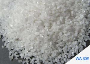China Al2O3 99% Iron Free White Aluminum Oxide Abrasive Sandblasting Trigonal Crystal System factory