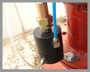 China Petrol Station sound and light alarm UPP / KPS / FRANKLIN Fuel Pipe Leak Detector factory
