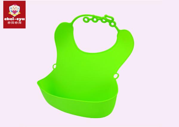 BPA Free Baby Waterproof Feeding Bibs , Washable Baby Bibs 0-3 Years Old