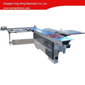 China MJ6128TY woodworking wood cutting sliding panel saw machine factory