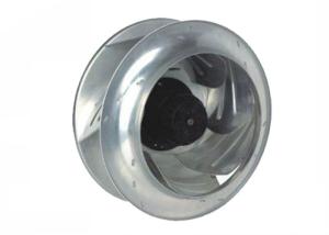 China AC 220V Backward Inclined Centrifugal Fan Blades With Capacitor Running Outer Rotor Motor factory