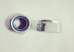 Anti Corrosion M18 Nylon Lock Nut 1.5mm Thread For Adjust Axial Gap Of Machine