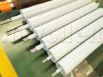 Anti-corrosion coated industrial conveyor tail pulley delivers precision