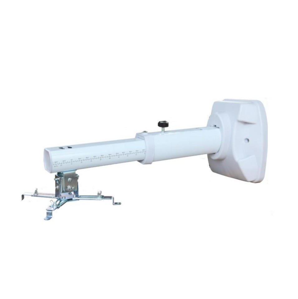 Factory White Projector Mounting Bracket Aluminum Alloy Projector Arm Mount For Whiteboard