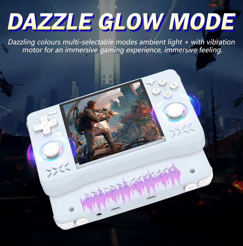 XF40H Retro Handheld Video Game Console 4 Inch IPS Screen Classic Portable Pocket Video Player Boy Gift