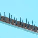 Customized Pin Plate Pin Bar Stenter Machine Parts Compactor Machine Parts Thick