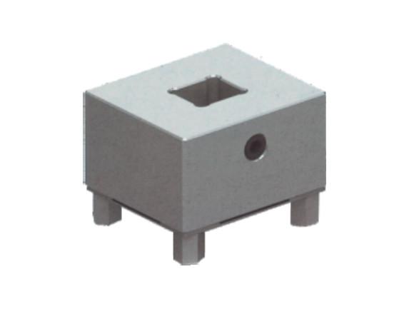 Steel Medical Precision Parts Special Tool Holder Angled Clamping Unit For EDM