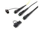Outdoor Waterproof SC Fiber Optic Patch Cord Huawei Compatible 10m 20m 50m IP67