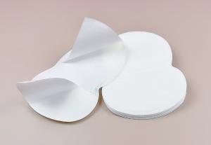 China Antiperspirant Disposable Underarm Sweat Pads Waterproof Absorbent Armpit Pads factory
