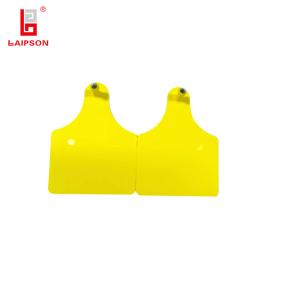 China TPU Cow Horse Female Male Ear Tag OEM 100mm 75mm factory