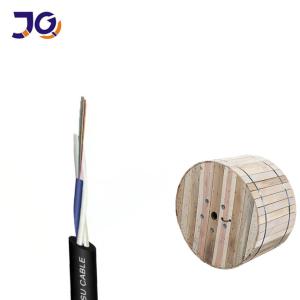 China 8.0mm Diameter Outdoor Fiber Optic Cable 12 Hilos Monomodo Mini ADSS Span 100m factory