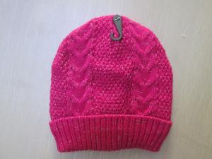 China Acrylic Hat for Ladies and Girls--Cross Hawse--Outside and Winter--Double Layer/Fleece Linging--Luxury Hat factory