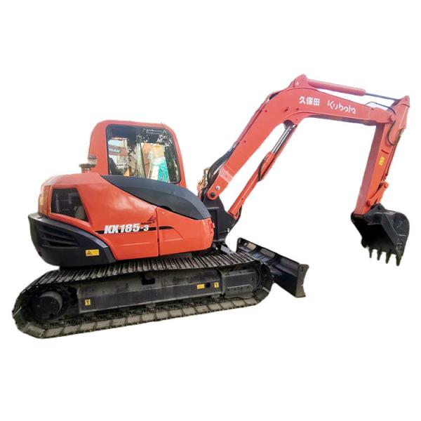 KX185 8 Ton Kubota Mini Excavator with 0.35 m3 Bucket Capacity and 1800 Working