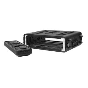 China PE 15'' Depth 2U Rack Enclosure Case For Processor Microphone Storage factory