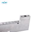 Precision Aluminium Machined Parts , OEM Silver Color Robot Spare Parts