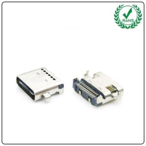 USB-31S-F-04B 3.5A Current 24P USB 3.1 Type-C Female Receptacle Socket Right