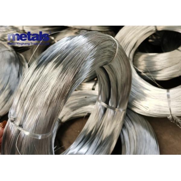 China Electro Galvanized Iron Wire Binding Zinc Coating BWG22 8 gauge factory