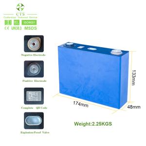 China 40Ah 200Ah 300Ah 3.7V Prismatic Lithium Ion Cell 100Ah For NMC Rechargeable Battery Pack factory
