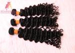 Unprocessed 100% Virgin Human Hair Brazilian Bundles Malaysia Curly
