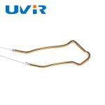 3D Gold Coating Infrared Heater Quartz Tube Electric 45-480V
