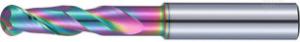 China 2 Flute Ball Nose End Mill For Copper Aluminum Alloy factory